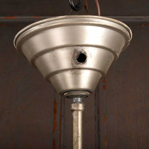 #46433 Salvaged Antique Art Deco Pendant Light image 4