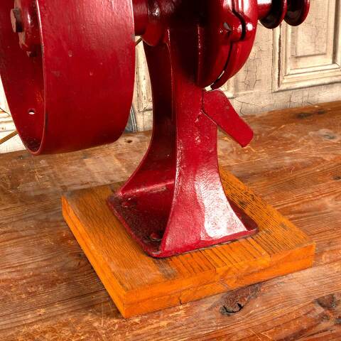 #46457 Repurposed Antique Grinder Table Lamp image 6