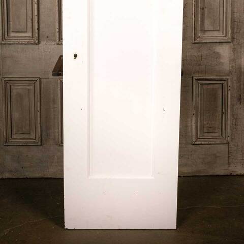 #46473 24x80 Antique 1 Panel Wood Interior Door image 7