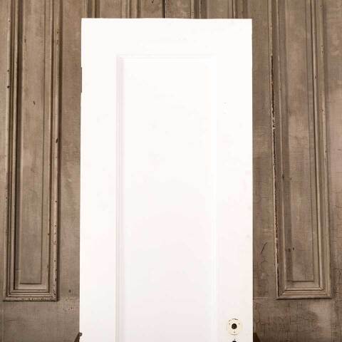 #46479 24x79 Antique 1 Panel Wood Interior Door image 2