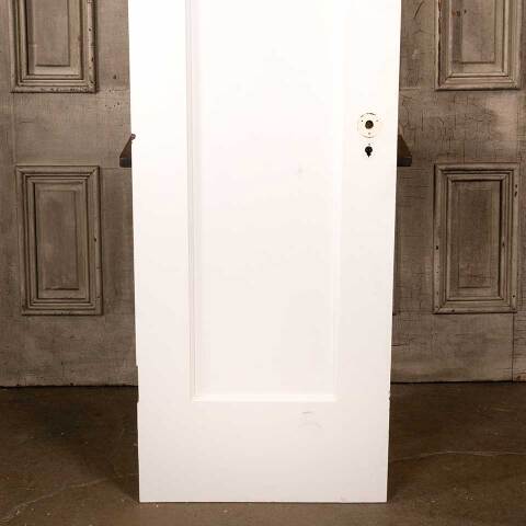 #46479 24x79 Antique 1 Panel Wood Interior Door image 3
