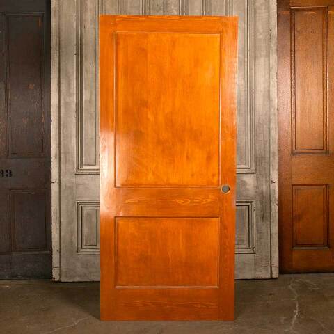 #46520 36x80 Salvaged 2 Panel Interior Door image 5