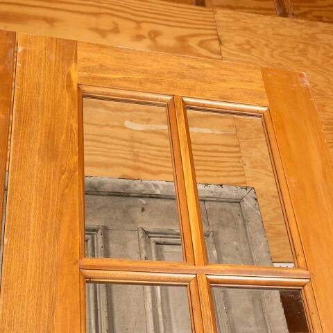 #46524 44x96 Salvaged 6 Lite Interior French Doors image 4