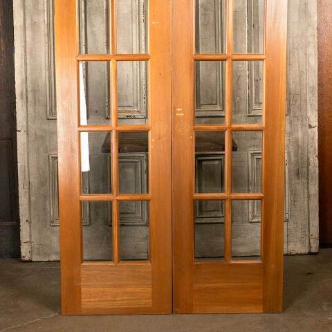 #46525 44x95 Salvaged 6 Lite Interior French Doors image 7