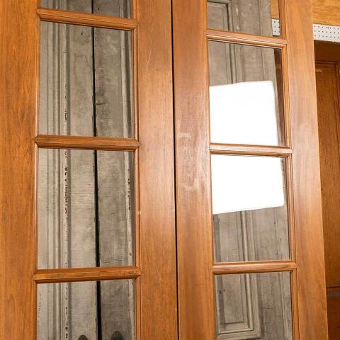 #46526 38x96 Salvaged 6 Lite Interior French Doors image 4
