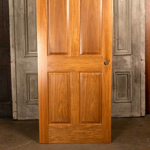 #46527 32x96 Salvaged Interior 4 Panel Wood Door image 3