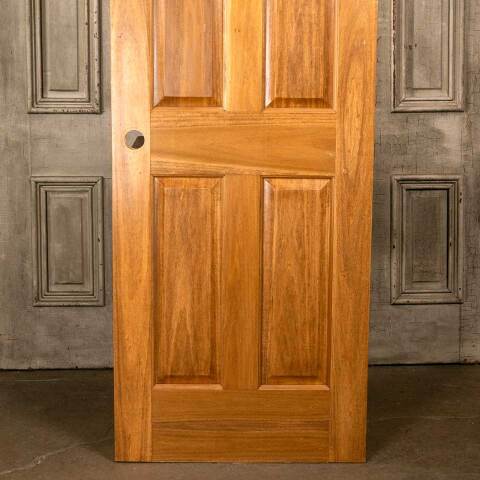 #46528 28x96 Salvaged Interior 4 Panel Wood Door image 6