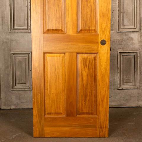 #46529 28x96 Salvaged Interior 4 Panel Wood Door image 3