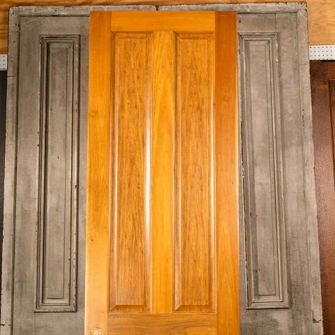 #46531 28x96 Salvaged Interior 4 Panel Wood Door image 6