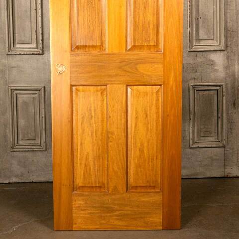 #46531 28x96 Salvaged Interior 4 Panel Wood Door image 7
