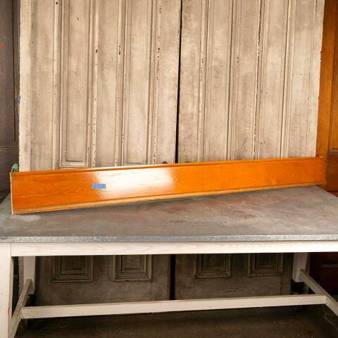 #46535 Salvaged Unpainted Pine Baseboard Trim image 5