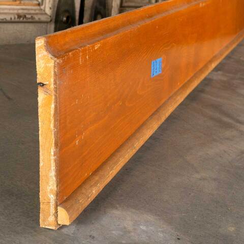 #46535 Salvaged Unpainted Pine Baseboard Trim image 6