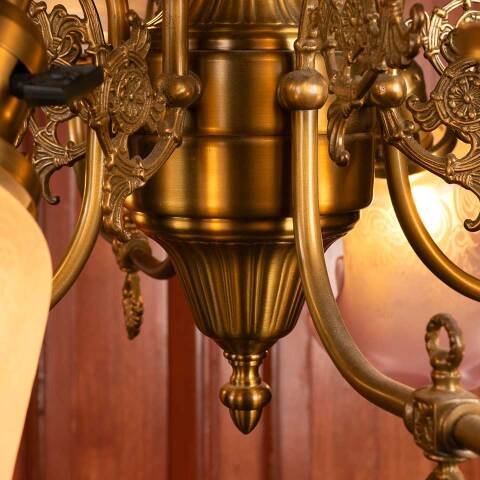 #46658 Reproduction Victorian 8 Light Chandelier image 5