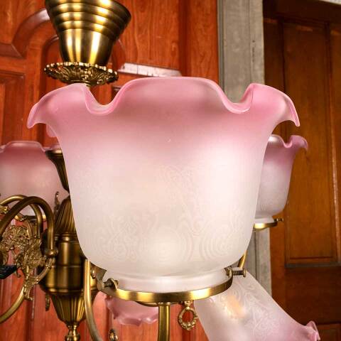 #46658 Reproduction Victorian 8 Light Chandelier image 6