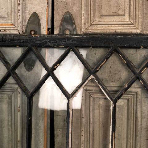 #46667 52x33 Antique Divided Lite Wood Window image 7