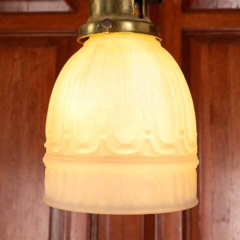 #46711 Salvaged Antique 2 Light Pendant Fixture image 7