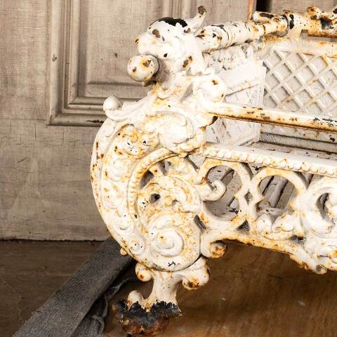 #46728 Victorian Cast Iron Fireplace Log Holder image 6