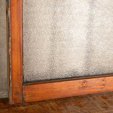 #46757 30x28 Antique Privacy Glass Window Sash image 3