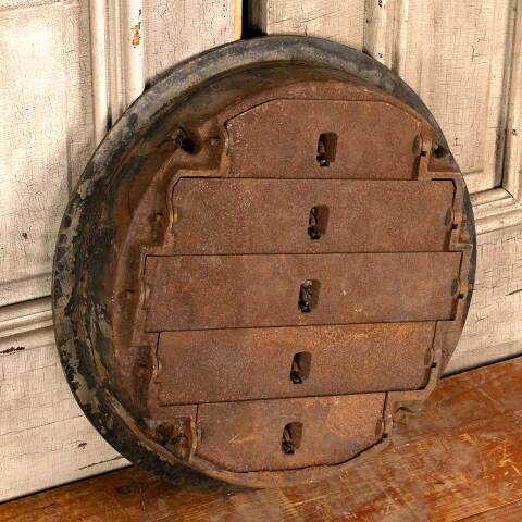 #46760 18" Round Cast Iron Heat Grate Vent Cover image 5