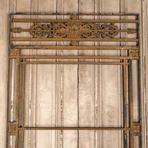 #46774 Antique Metal Architectural Building Panel image 6