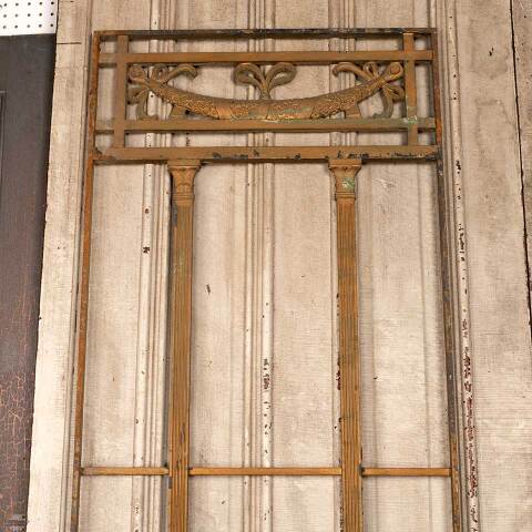 #46775 Antique Metal Architectural Building Panel image 6