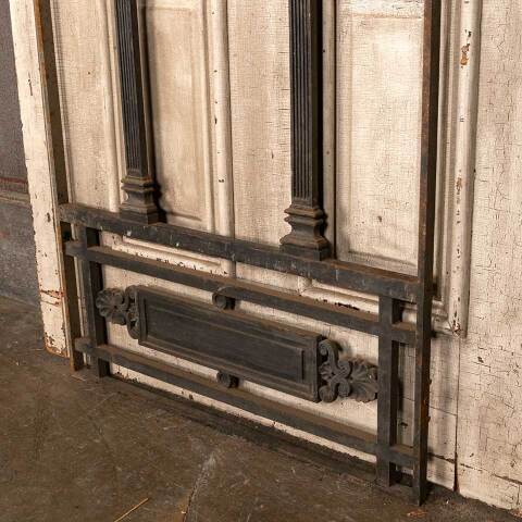 #46775 Antique Metal Architectural Building Panel image 3