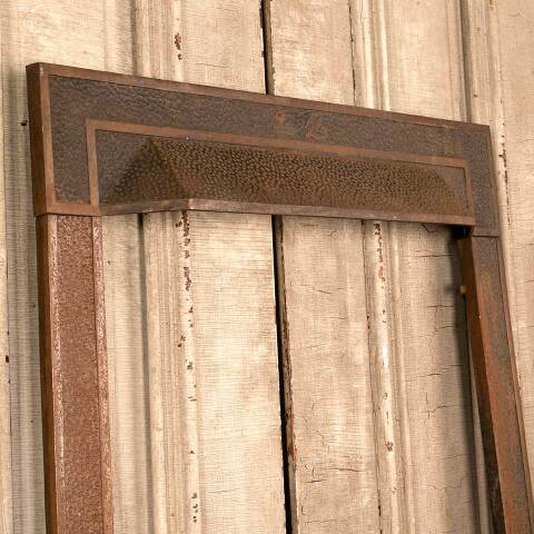 #46816 Salvaged Antique Cast Iron Fireplace Surround image 2