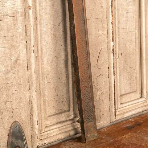 #46816 Salvaged Antique Cast Iron Fireplace Surround image 5