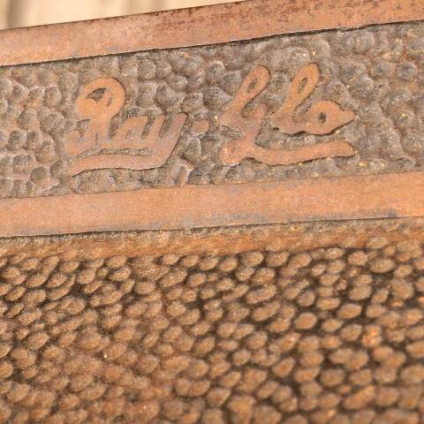 #46816 Salvaged Antique Cast Iron Fireplace Surround image 6