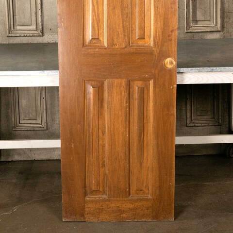 #46839 24x78 Salvaged 4 Panel Wood Pocket Door image 3