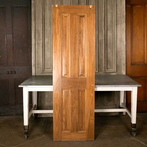 #46839 24x78 Salvaged 4 Panel Wood Pocket Door image 4