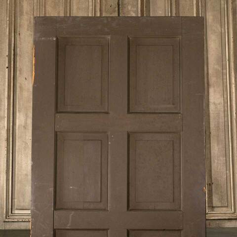#46845 32x79 Salvaged Antique 8 Panel Interior Door image 2