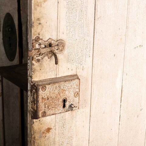 #46846 41x63 Primitive Antique Wood Barn Door image 7