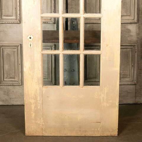#46851 32x84 Salvaged Antique 15 Lite French Door image 6
