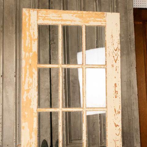 #46871 32x83 Antique Wood 15 Lite French Door image 5