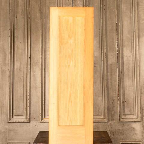 #46891 15x79 Salvaged 2 Panel Oak Interior Door image 5