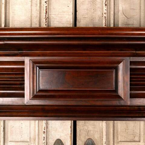 #46935 Architectural Salvage Wood Fireplace Mantel image 4