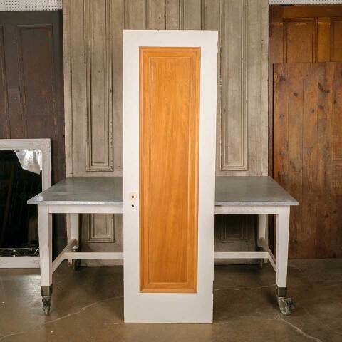 #47014 24x77 Antique 1 Panel Wood Interior Door image 5