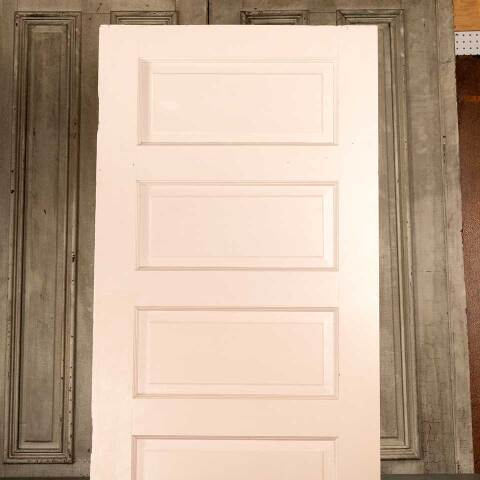 #47084 30x88 Antique 6 Panel Wood Interior Door image 2