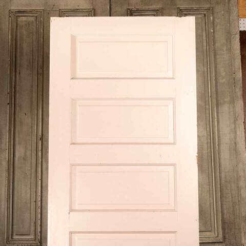 #47084 30x88 Antique 6 Panel Wood Interior Door image 6