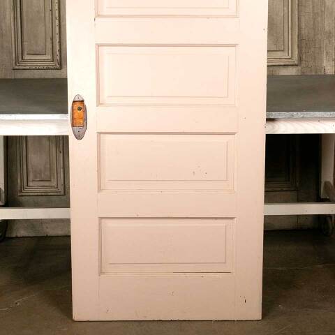 #47084 30x88 Antique 6 Panel Wood Interior Door image 7