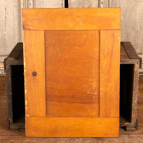 #47122 Salvaged Antique Wood Laundry Chute Door image 5