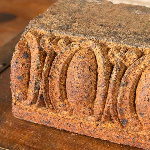 #47158 Antique Terra Cotta Architectural Ornament image 3