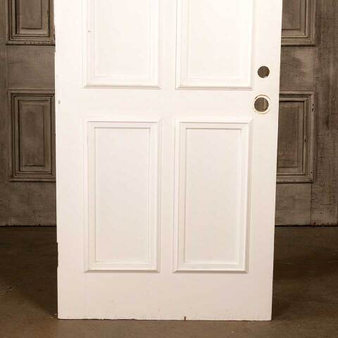 #47227 32x79 Antique Oak Leaded Glass Entry Door image 7