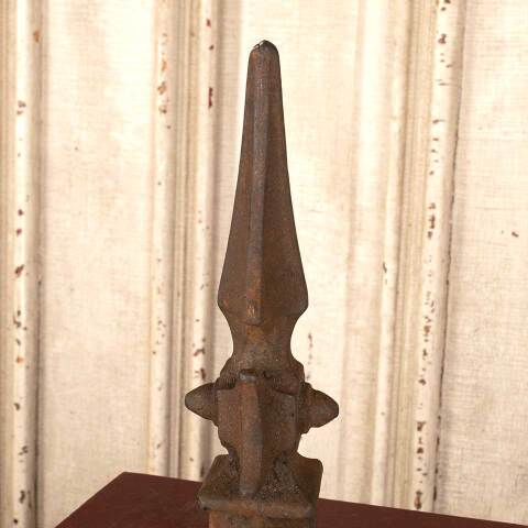 #47244 Antique Cast Iron Fence Finial Ornament image 5