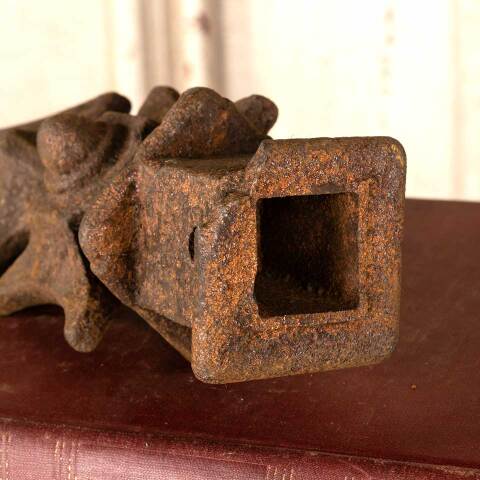 #47244 Antique Cast Iron Fence Finial Ornament image 6