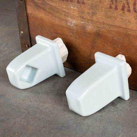 #47252 Vintage Ceramic Towel Bar Holders image 4