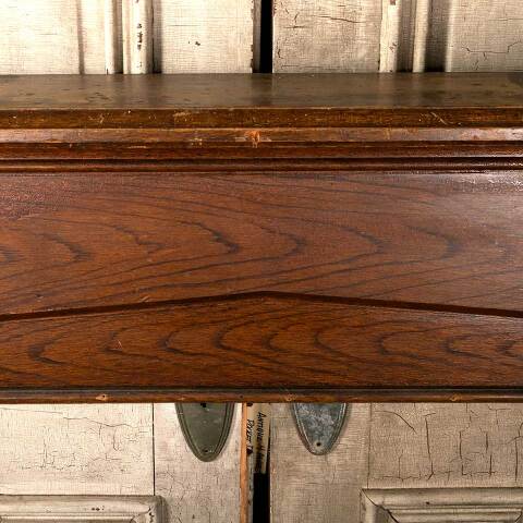 #47285 Salvaged Antique Wood Fireplace Mantel image 4