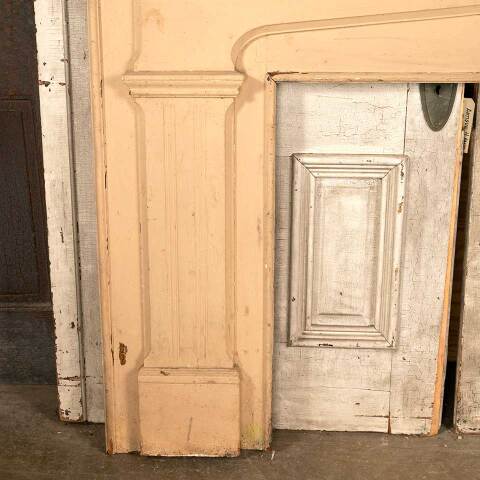 #47287 Salvaged Antique Wood Fireplace Mantel image 3