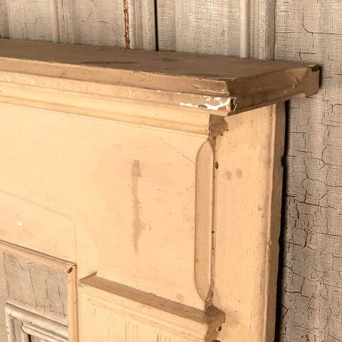 #47287 Salvaged Antique Wood Fireplace Mantel image 6